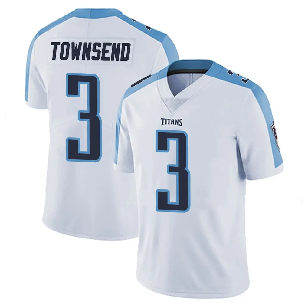 Boles T.Titans #3 Tommy Townsend Player White Limited Vapor Untouchable Home Game Stitched Jerseys