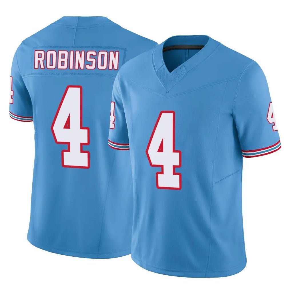 Boles T.Titans #4 Wan'Dale Robinson Player Light Blue Limited Vapor F.U.S.E. Home Game Stitched Jerseys