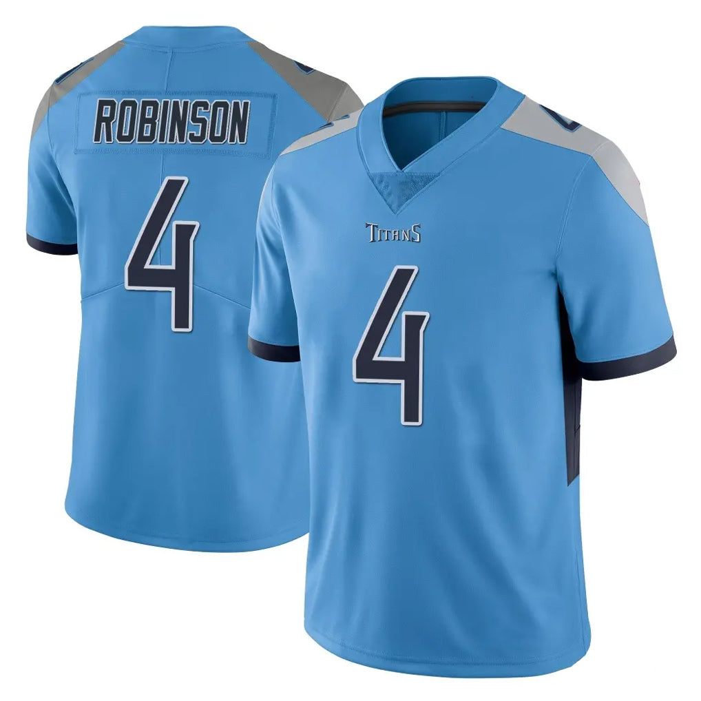 Boles T.Titans #4 Wan'Dale Robinson Player Light Blue Limited Vapor Untouchable Home Game Stitched Jerseys