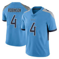 Boles T.Titans #4 Wan'Dale Robinson Player Light Blue Limited Vapor Untouchable Home Game Stitched Jerseys