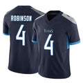 Boles T.Titans #4 Wan'Dale Robinson Player Navy Limited Vapor F.U.S.E. Home Game Stitched Jerseys