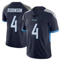 Boles T.Titans #4 Wan'Dale Robinson Player Navy Limited Vapor Untouchable Home Game Stitched Jerseys