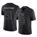 Boles T.Titans #51 Austin Schlottmann Player Black Limited Reflective Home Game Stitched Jerseys