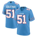 Boles T.Titans #51 Austin Schlottmann Player Light Blue 2026 Game Home Stitched Jerseys