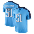 Boles T.Titans #51 Austin Schlottmann Player Light Blue Limited Color Rush Home Game Stitched Jerseys