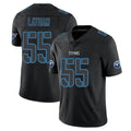 Boles T.Titans #55 JC Latham Player Black Impact Limited Home Game Stitched Jerseys