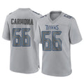 Boles T.Titans #66 Fernando Carmona Jr. Player Gray Atmosphere Fashion Home Game Stitched Jerseys