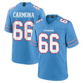 Boles T.Titans #66 Fernando Carmona Jr. Player Light Blue 2026 Game Home Stitched Jerseys
