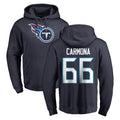 Boles T.Titans #66 Fernando Carmona Jr. Player Navy Logo Pullover Hoodies Home Game Stitched Jerseys