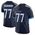 Boles T.Titans #77 Peter Skoronski Player Navy Limited Vapor Untouchable Home Game Stitched Jerseys