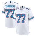 Boles T.Titans #77 Peter Skoronski Player White 2026 Game Home Stitched Jerseys