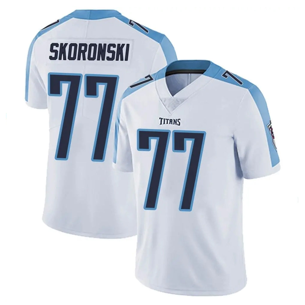 Boles T.Titans #77 Peter Skoronski Player White Limited Vapor Untouchable Home Game Stitched Jerseys