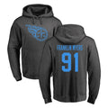 Boles T.Titans #91 John Franklin-Myers Player Ash One Color Pullover Hoodies Home Game Stitched Jerseys