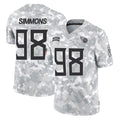 Boles T.Titans #98 Jeffery Simmons Player Arctic Camo Limited Salute to Service Home Game Stitched Jerseys