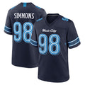Boles T.Titans #98 Jeffery Simmons Player Navy 2026 Rivalries Collection Home Game Stitched Jerseys