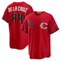 Boles Cincinnati Reds #44 Elly De La Cruz Red  2026 City Connect Stadium Jersey