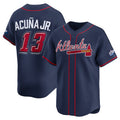 Boles Atlanta Braves #13 Ronald Acu?a Jr. Navy  2025 Speedway Classic Alternate Limited Stitched Jersey