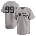 Boles  New York Yankees #99 Aaron Judge Gray  Road Limited Player Jersey