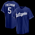 Boles Los Angeles Dodgers #5 Freddie Freeman Royal  Alternate Replica Jersey