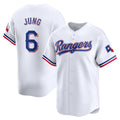 Boles Texas Rangers #6 Josh Jung White  Home Limited Player Jersey