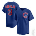 Boles  Chicago Cubs #3 Alex Bregman Royal  Limited Stitched Jersey