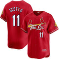 Boles St. Louis Cardinals #11 Victor Scott II Red  City Connect Limited Stitched Jersey