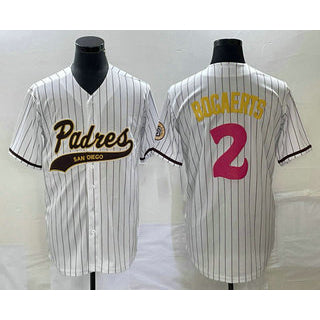 Boles  San Diego Padres #2 Xander Bogaerts White  NEW 2023 City Connect Cool Base Stitched Jersey