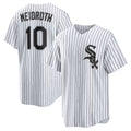 Boles  Chicago White Sox #10 Chase Meidroth White  Home Replica Jersey