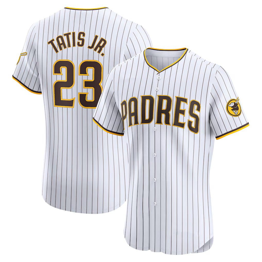 Boles  San Diego Padres #23 Fernando Tatis Jr. White  Home Elite Jersey