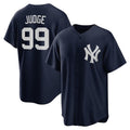 Boles  New York Yankees #99 Aaron Judge Navy  2020 Spring Training Replica Player Jersey