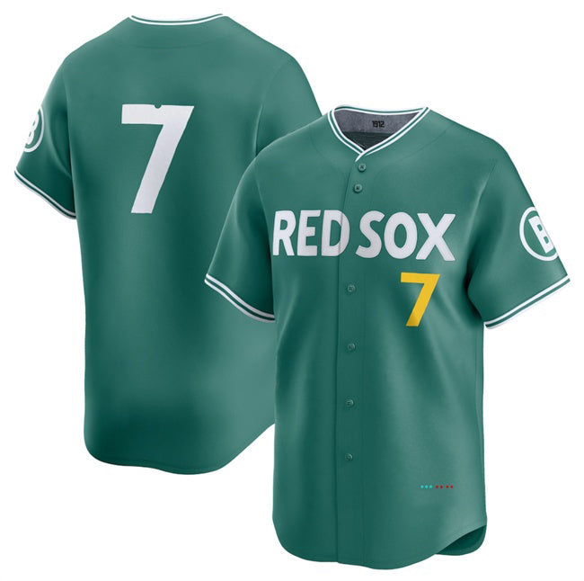 Boles Boston Red Sox #7 Masataka Yoshida Green  2025 City Connect Limited Stitched Jersey