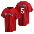 Boles Texas Rangers #5 Corey Seager Red  Cool Base Stitched Jersey