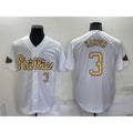 Boles  Philadelphia Phillies #3 Bryce Harper Number White  2022 All Star Stitched Cool Base Jersey