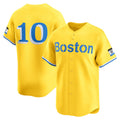 Boles Boston Red Sox #10 Trevor Story Gold  City Connect Limited Player Jersey