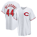 Boles Cincinnati Reds #44 Elly De La Cruz White  Alternate 2 Replica Jersey