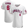 Boles Los Angeles Angels #6 Anthony Rendon White  Authentic Player Jersey