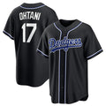 Boles Los Angeles Dodgers #17 Shohei Ohtani 2026 Black  Out Stitched Jersey