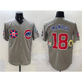 Boles  Chicago Cubs #18 Sh¨­ta Imanaga Gray  2025 Tokyo Series Limited Stitched Jersey