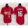 Boles St. Louis Cardinals #16 Nolan Gorman Red  2024 City Connect Stitched Jersey