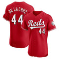 Boles Cincinnati Reds #44 Elly De La Cruz Red  Alternate Elite Jersey