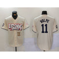 Boles  New York Yankees #11 Anthony Volpe Cream  Limited Stitched Jerseys