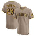 Boles  San Diego Padres #23 Fernando Tatis Jr. Khaki  Sand Elite Jersey
