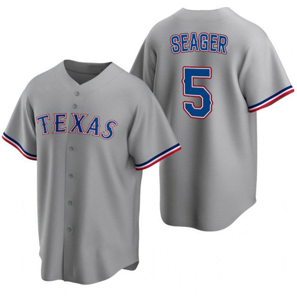 Boles Texas Rangers #5 Corey Seager Gray  Cool Base Stitched Jersey