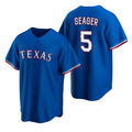 Boles Texas Rangers #5 Corey Seager Blue  Cool Base Stitched Jersey
