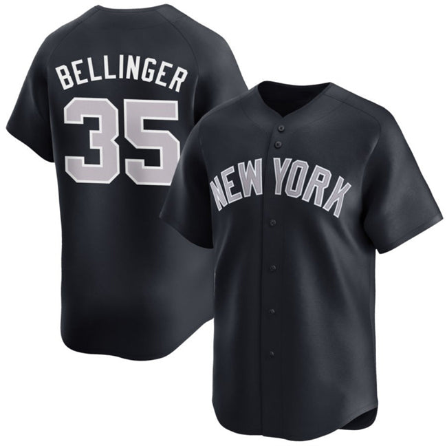 Boles  New York Yankees #35 Cody Bellinger Navy  2024 Alternate Limited Stitched Jersey