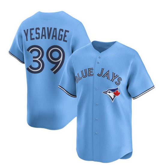 Boles  Toronto Blue Jays #39 Trey Yesavage Powder Blue  Player Jersey