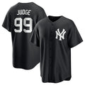 Boles  New York Yankees #99 Aaron Judge Black  Lights Out Limited Stitched Jersey