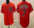 Boles Detroit Tigers #7 Kevin McGonigle Orange  Limited Jersey