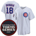 Boles  Chicago Cubs #18 Sh¨­ta Imanaga White  2025 World Tour Tokyo Series Home Stitched Jersey