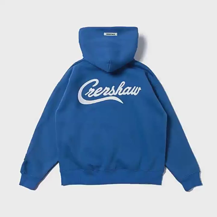 2026  Autumn/Winter Los Angeles Letter Embroidered Hoodie